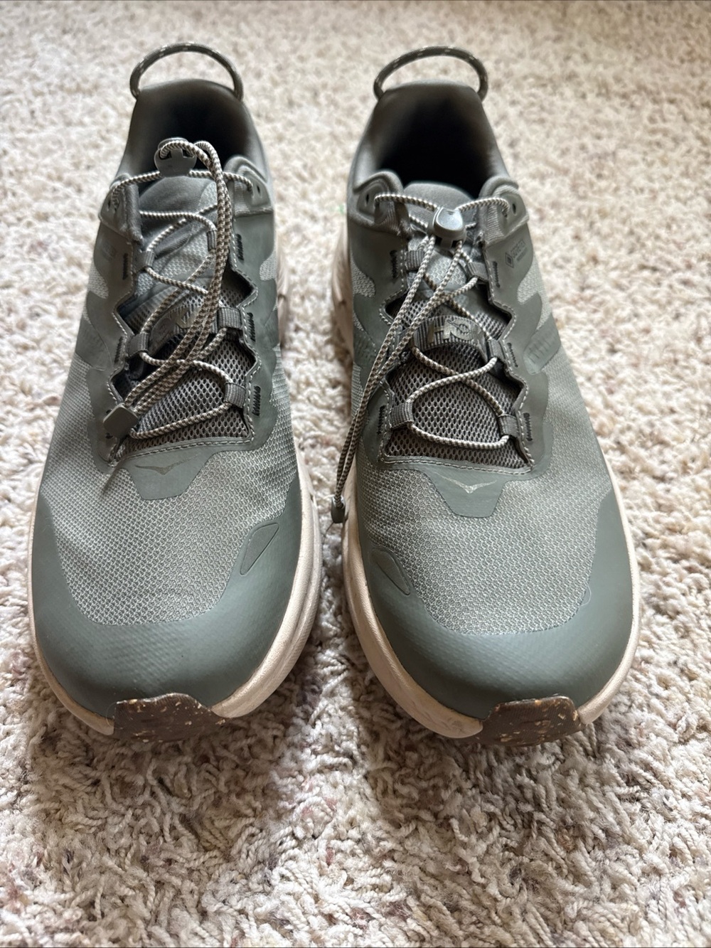 Hoka Transport Sea Moss Eucalyptus Size 13D Shoes FE1223k - Picture 9 of 10